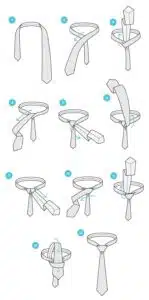 how to tie a tie double windsor