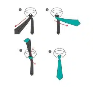 how to tie a tie double windsor